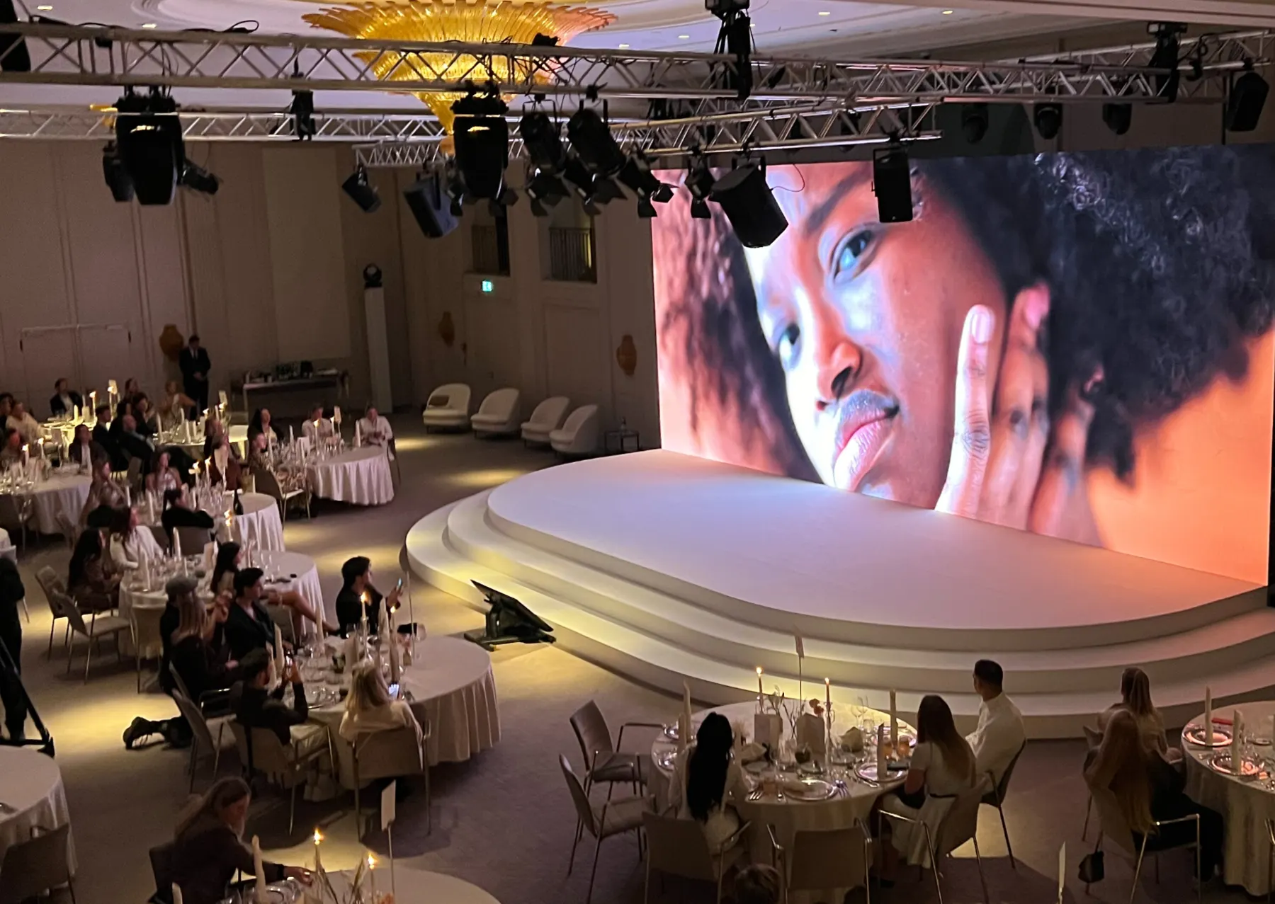 Gala-Dinner im Ballsaal