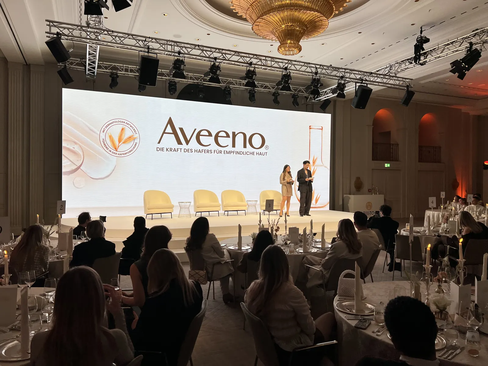 Produkt-Launch für Aveeno im Hotel Adlon Kempinski Berlin